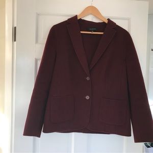 Talbots double face wool blazer size 8 like new